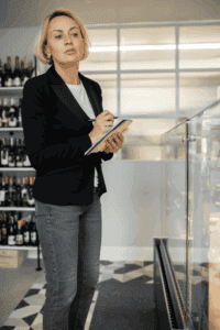 Bestands- und Regalkontrolle im Markt
